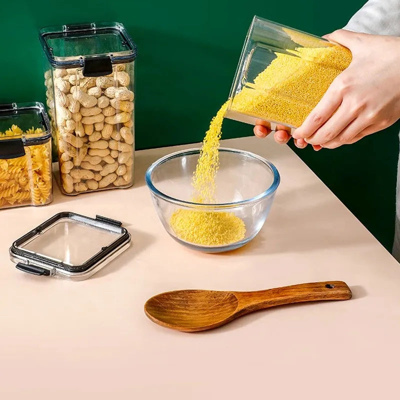 10pc Set - Plastic Storage Container Box