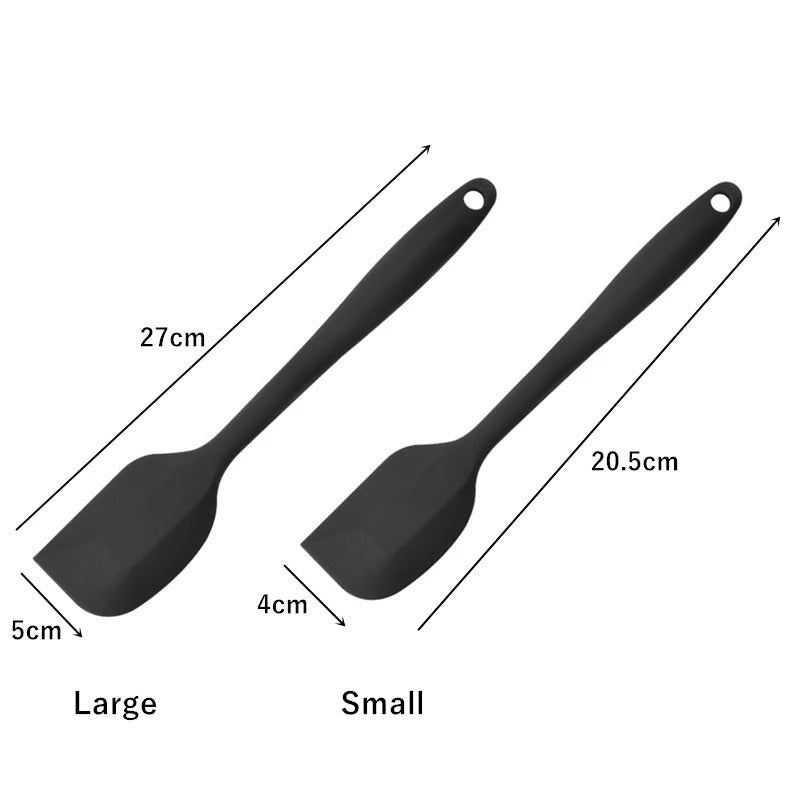 1pc Silicone Spatula Heat Resistant Non-Stick Flexible Rubber Kitchen Essential