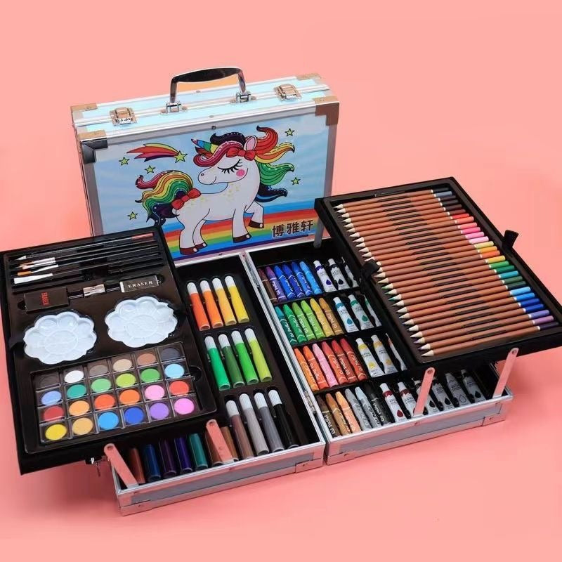 145 PCs Briefcase Art Set