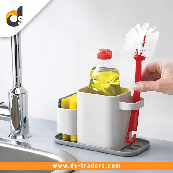 3in1 Self Draining Sink Tidy Stand