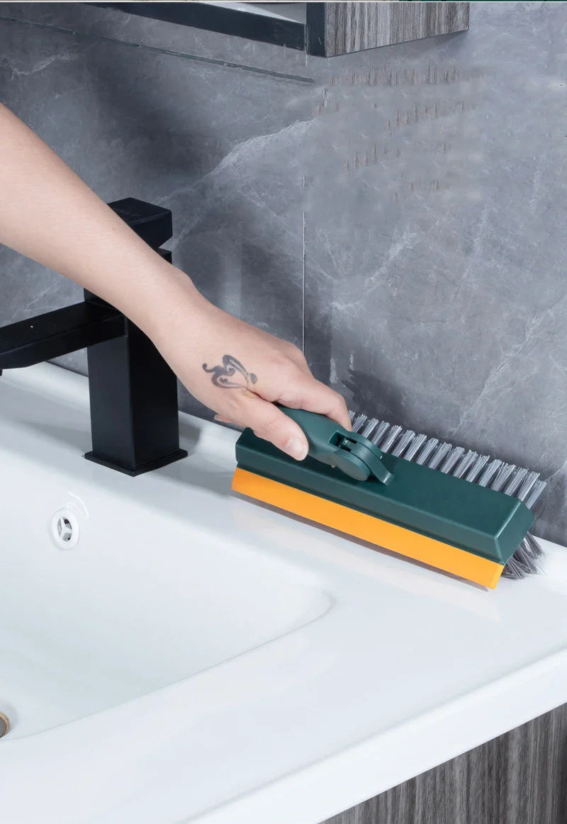 Silicone Cleaning Brush, Dusting & Wiping Mop 3 In 1