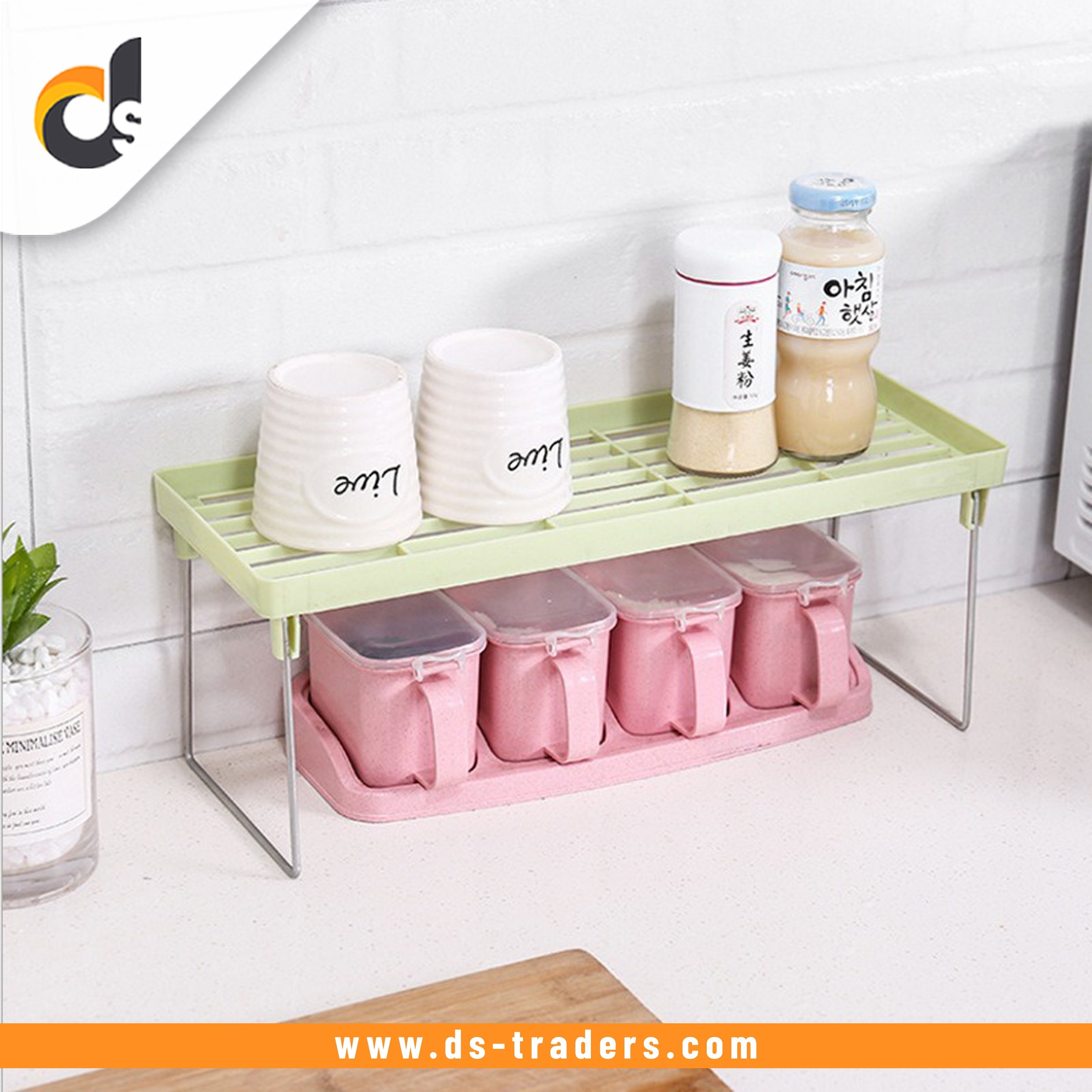 1 Pc Kitchen Stackable Shelf