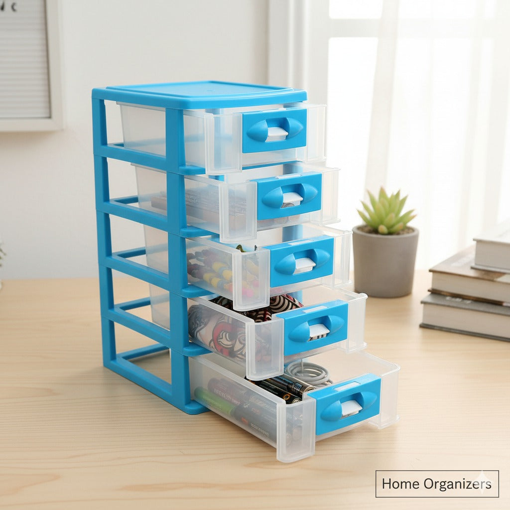 Multipurpose Plastic Storage Drawer Organizer