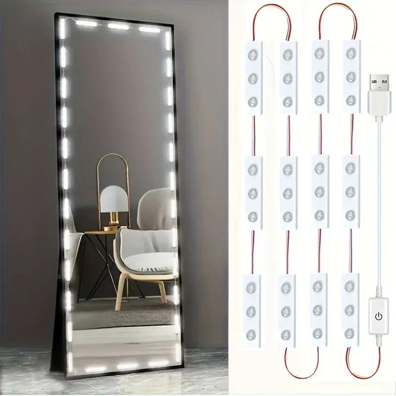 10 Module USB MIrror LED