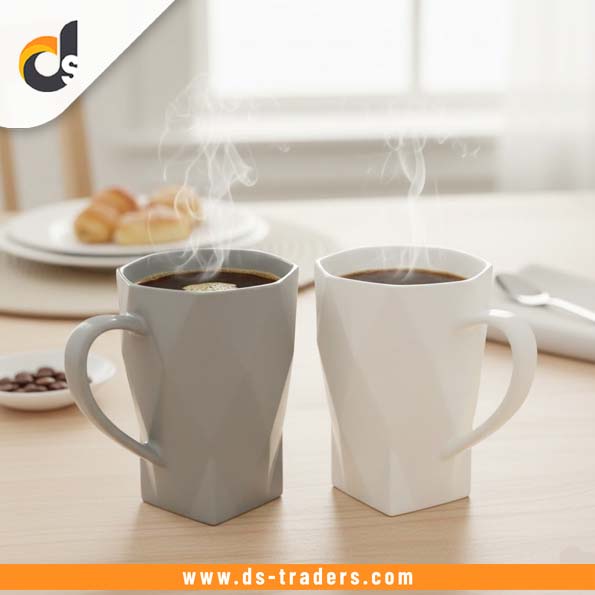 2PCs High Quality Unberakable Mug
