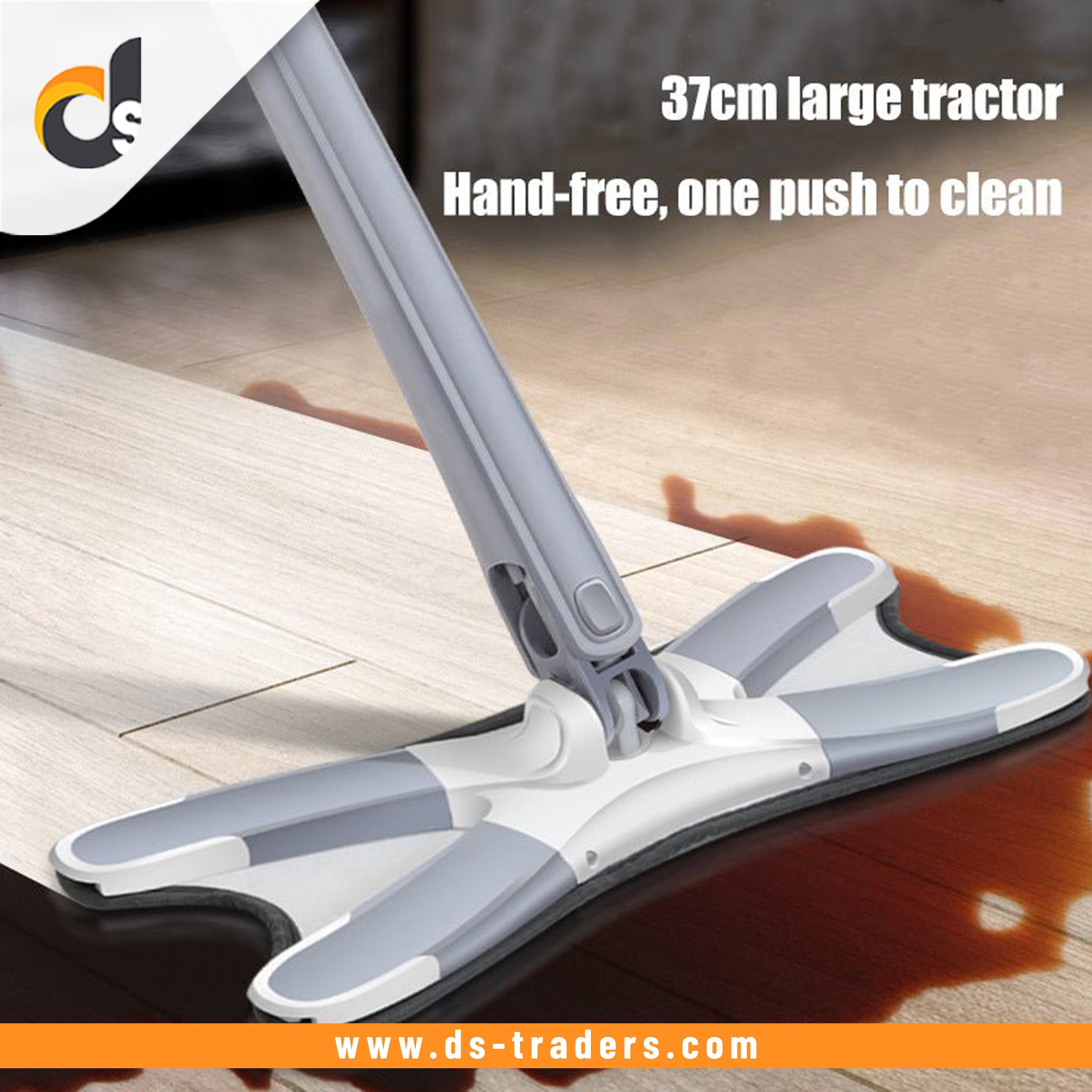 X-Type Squeeze Mop Reusable Microfiber 360 Degree Rotatable.