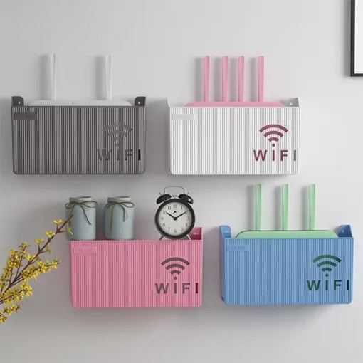 Wall Mounted Wireless Wifi Router Holder